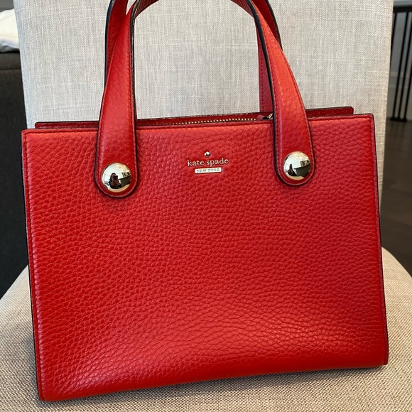 kate spade Handbags - NWT Kate Spade Cherry Red Satchel